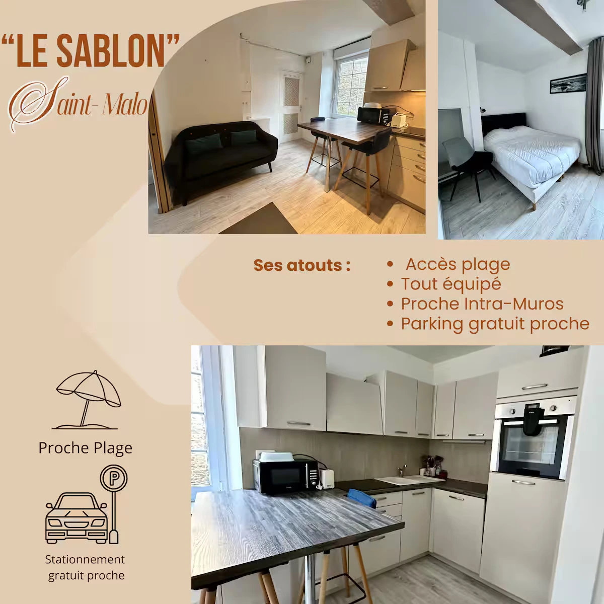 Ma Conciergerie Serenite Conciergerie Saint Malo T2 Proche Plage Et Commerces